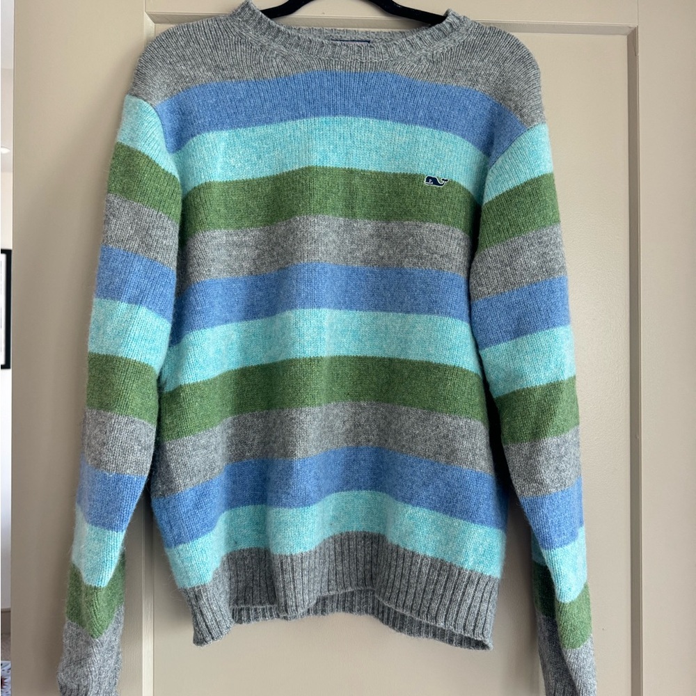 Vineyard Vines Multicolor Striped Crewneck Sweater